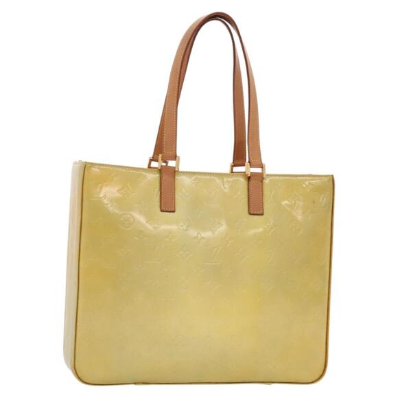 LOUIS VUITTON Monogram Vernis Columbus Tote Bag Gris M91028 - Picture 1 of 16